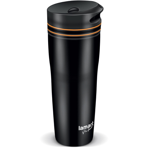 Lamart LT4051 Kubek termiczny 360ml czarny Lamart LT4051 Kubek termiczny 360ml czarny