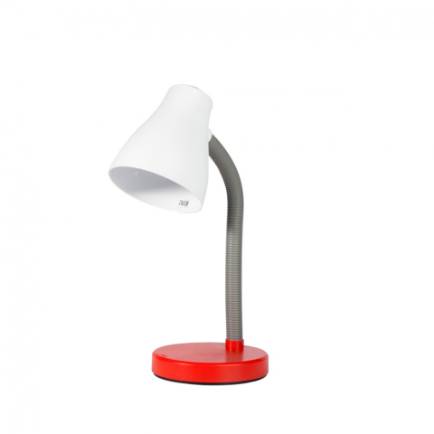Volteno lampa biurkowa nocna z regulacją kąta nachylenia E27 czerwona Volteno lampa biurkowa nocna z regulacją kąta nachylenia E27 czerwona
