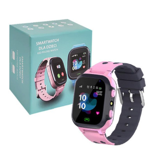 Denmen Kids Smartwatch zegarek z lokalizatorem różowy