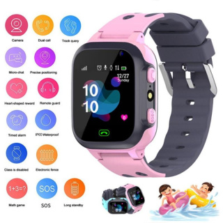 Denmen Kids Smartwatch zegarek z lokalizatorem różowy