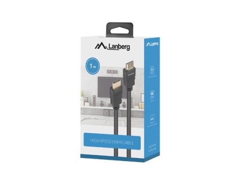 KABEL HDMI M/M V1.4 1M CCS CZARNY BOX LANBERG KABEL HDMI M/M V1.4 1M CCS CZARNY BOX LANBERG