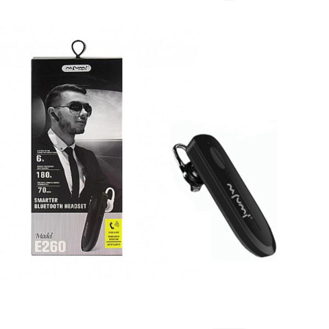 Nafumi NFM-E260 Słuchawka bluetooth czarna Nafumi NFM-E260 Słuchawka bluetooth czarna
