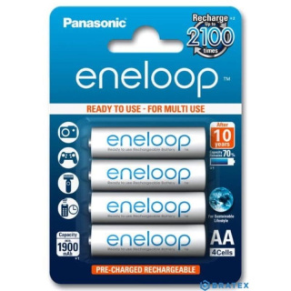 Panasonic Eneloop Akumulatory R6 AA 1900mAh 4 sztuki