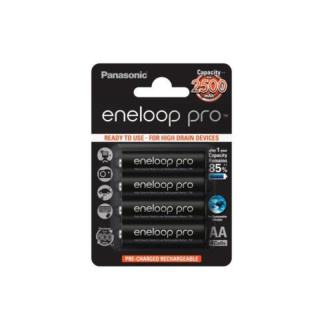 Panasonic Eneloop Pro Akumulatory R6 AA 2500mAh 4 sztuki