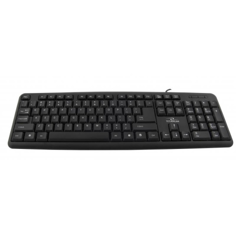 Titanum TK101 Klawiatura USB US standardowa czarna Titanum TK101 Klawiatura USB US standardowa czarna