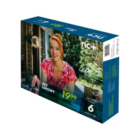 Usługa NC+ telewizja na kartę z Pakietem Komfort+ na 6 miesięcy BG5 Usługa NC+ telewizja na kartę z Pakietem Komfort+ na 6 miesięcy BG5