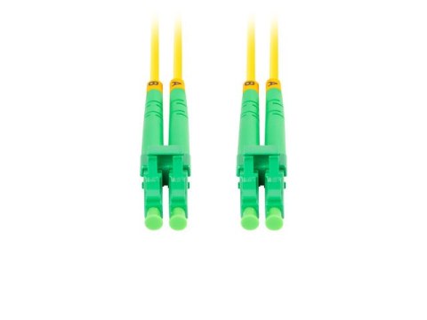 PATCHCORD ŚWIATŁOWODOWY SM LC/APC-LC/APC DUPLEX 3.0MM LSZH G657A1 1M ŻÓŁTY LANBERG PATCHCORD ŚWIATŁOWODOWY SM LC/APC-LC/APC DUPLEX 3.0MM LSZH G657A1 1M ŻÓŁTY LANBERG