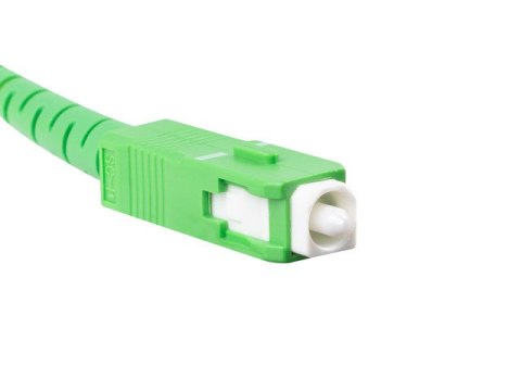 PATCHCORD ŚWIATŁOWODOWY SM SC/APC-SC/APC DUPLEX 3.0MM LSZH G657A1 10M ŻÓŁTY LANBERG