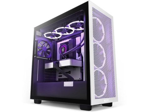 OBUDOWA NZXT H7 FLOW Z OKNEM CZARNO-BIAŁA