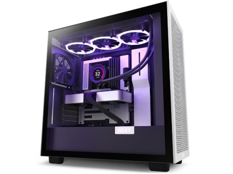 OBUDOWA NZXT H7 FLOW Z OKNEM CZARNO-BIAŁA