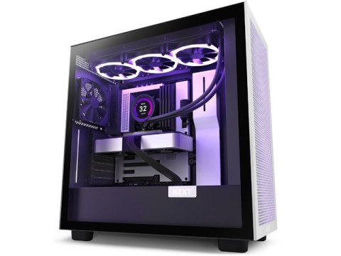 OBUDOWA NZXT H7 FLOW Z OKNEM CZARNO-BIAŁA