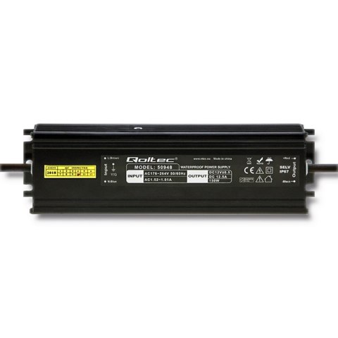 Qoltec Zasilacz impulsowy LED IP67 | 150W | 12V | 12.5A | Wodoodporny Qoltec Zasilacz impulsowy LED IP67 | 150W | 12V | 12.5A | Wodoodporny