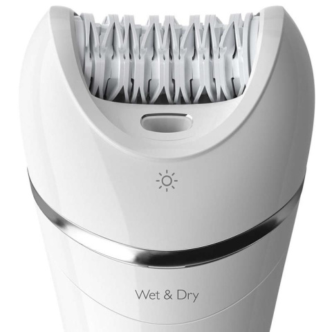 Philips BRE700/00 Depilator bezprzewodowy na mokro i sucho z lampką LED Philips BRE700/00 Depilator bezprzewodowy na mokro i sucho z lampką LED
