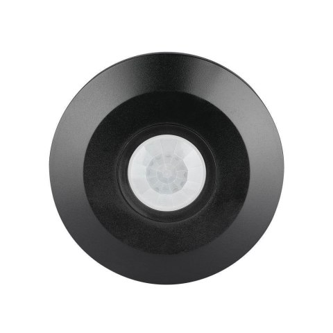 Czujnik Ruchu 360st V-TAC Natynkowy Sufitowy SLIM 25mm Czarny VT-8027 Czujnik Ruchu 360st V-TAC Natynkowy Sufitowy SLIM 25mm Czarny VT-8027