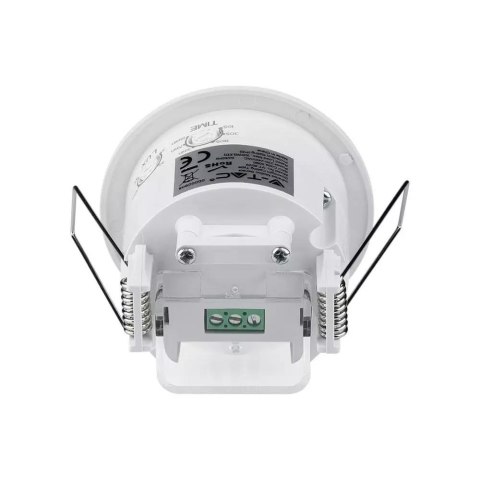 Czujnik Ruchu Sufitowy 360st Wpuszczany Okrągły Biały V-TAC VT-8029 Czujnik Ruchu Sufitowy 360st Wpuszczany Okrągły Biały V-TAC VT-8029