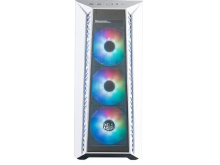 OBUDOWA COOLER MASTER MASTERBOX 520 MESH WHITE MIDI TOWER Z OKNEM ARGB LED