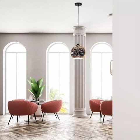 Oprawa Zwieszana V-TAC 3D Efekt Gwiazd E27 fi250 VT-7256 5 Lat Gwarancji Oprawa Zwieszana V-TAC 3D Efekt Gwiazd E27 fi250 VT-7256 5 Lat Gwarancji