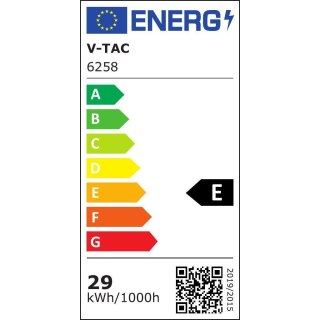 Panel LED V-TAC 29W 1200x300 120Lm/W VT-12031 6000K 3600lm