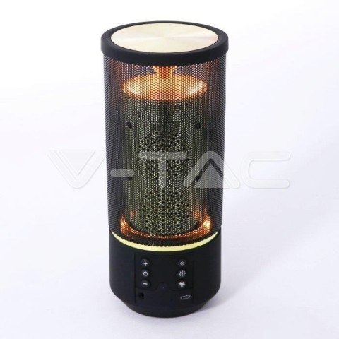 Przenośny Głośnik V-TAC Bluetooth Diody LED 6 ustawień światła TWS 1200mAh VT-6211 Przenośny Głośnik V-TAC Bluetooth Diody LED 6 ustawień światła TWS 1200mAh VT-6211
