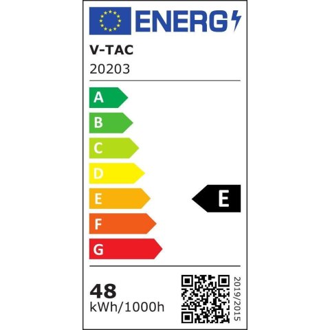 Oprawa Hermetyczna LED V-TAC SAMSUNG CHIP M-SERIES 48W 150cm 120Lm/W ML VT-150048 4000K 5760lm 3 Lata Gwarancji