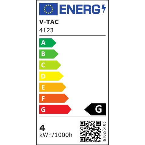 Żarówka LED V-TAC 4W E14 P45 Kulka VT-1819 2700K 320lm