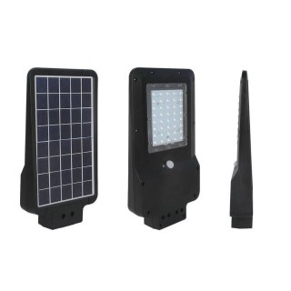 Oprawa Uliczna V-TAC Solarna 15W LED Czarna ST-15 4000K 1600lm