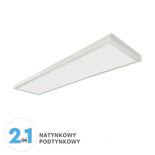 Panel LED V-TAC 40W 1200x300 uniwersalny natynkowy/podtynkowy VT-6147 6500K 4000lm