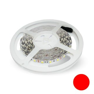 Taśma LED V-TAC SMD5050 300LED IP20 11W/m VT-5050 60-IP20-11 Kolor Czerwony