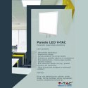 Panel LED V-TAC 40W 600x600 PMMA 120Lm/W VT-6060-6 6400K 4950lm