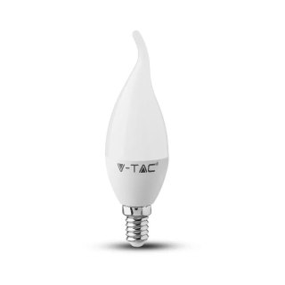 Żarówka LED V-TAC 4W E14 Świeczka Płomyk VT-1818TP 6400K 350lm