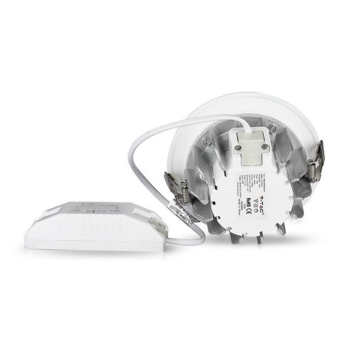 Oprawa 10W LED V-TAC COB Downlight Okrągły 120Lm/W VT-26101 6000K 1200lm