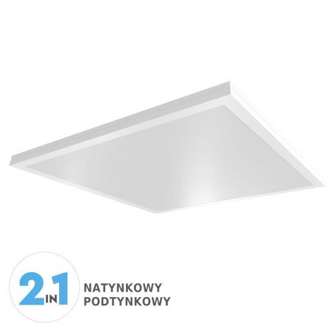 Panel LED V-TAC 40W 600x600 3w1 natynkowy/podtynkowy VT-6142-1 6400K 3200lm