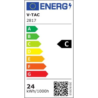 Żarówka LED V-TAC 24W E27 ED120 EVOLUTION 160Lm/W VT-2324 6400K 4000lm