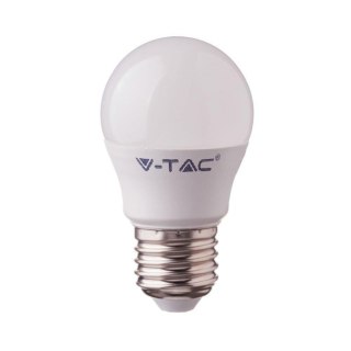 Żarówka LED V-TAC 3.5W E27 Kulka G45 Pilot VT-2224 3000K+RGB 320lm