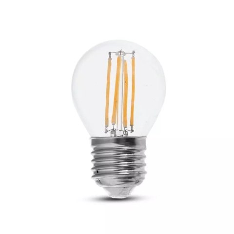 Żarówka LED V-TAC 6W Filament E27 Kulka G45 VT-2366 2700K 600lm