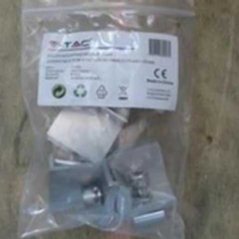 Zacisk PV Klema Uchwyt końcowy paneli PV (opak. 4szt) V-TAC Zacisk PV Klema Uchwyt końcowy paneli PV (opak. 4szt) V-TAC