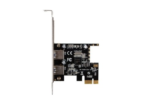 KARTA PCI EXPRESS X1->2X USB-A 3.1 GEN1 LANBERG ŚLEDŹ LOW PROFILE KARTA PCI EXPRESS X1->2X USB-A 3.1 GEN1 LANBERG ŚLEDŹ LOW PROFILE
