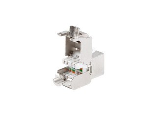 MODUŁ KEYSTONE GNIAZDO BEZNARZĘDZIOWY RJ45->LSA KAT.7 FTP 180° LANBERG