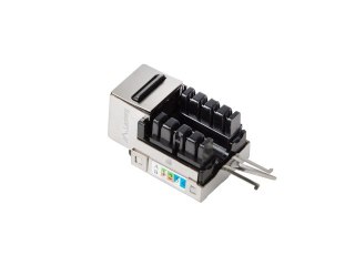MODUŁ KEYSTONE GNIAZDO RJ45->LSA KAT.5E FTP 90° DO PUSZKI MONTAŻOWEJ LANBERG