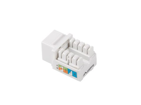 MODUŁ KEYSTONE GNIAZDO RJ45->LSA KAT.6 UTP 90° DO PUSZKI MONTAŻOWEJ LANBERG MODUŁ KEYSTONE GNIAZDO RJ45->LSA KAT.6 UTP 90° DO PUSZKI MONTAŻOWEJ LANBERG