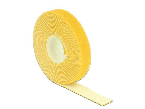ORGANIZER KABLI - RZEP 3M X 13MM ŻÓŁTY DELOCK
