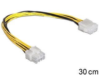 PRZEDŁUŻACZ KABLA ZASILAJĄCEGO EPS(M)->EPS(F) 8PIN 30CM DELOCK