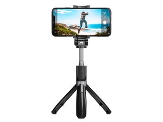 SELFIE STICK TRIPOD BEZPRZEWODOWY NATEC ALVITO BT 4.0 CZARNY