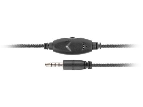 SŁUCHAWKI NAUSZNE STEREO NATEC CANARY GO Z MIKROFONEM I REGULACJĄ GŁOŚNOŚCI CZARNE SŁUCHAWKI NAUSZNE STEREO NATEC CANARY GO Z MIKROFONEM I REGULACJĄ GŁOŚNOŚCI CZARNE