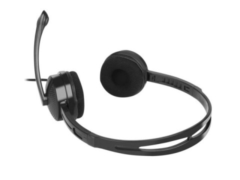 SŁUCHAWKI NAUSZNE STEREO NATEC CANARY GO Z MIKROFONEM I REGULACJĄ GŁOŚNOŚCI CZARNE SŁUCHAWKI NAUSZNE STEREO NATEC CANARY GO Z MIKROFONEM I REGULACJĄ GŁOŚNOŚCI CZARNE