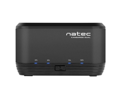STACJA DOKUJĄCA HDD NATEC KANGAROO DUAL 2.5"/3.5" USB 3.0 + ZASILACZ