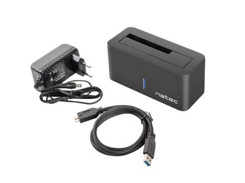 STACJA DOKUJĄCA HDD NATEC KANGAROO SATA 2.5"/3.5" USB 3.0 + ZASILACZ
