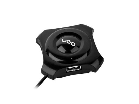 HUB USB 2.0 UGO MAIPO HU50 4-PORTY + PORT DC 3.5 CZARNY HUB USB 2.0 UGO MAIPO HU50 4-PORTY + PORT DC 3.5 CZARNY