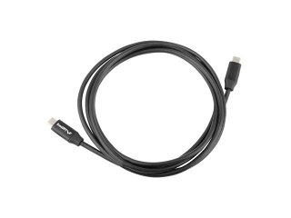 KABEL USB-C M/M 2.0 1.8M CZARNY PREMIUM QC 4.0 PD LANBERG