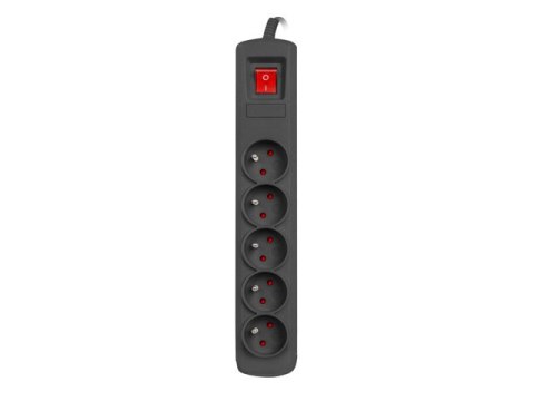 LISTWA ZASILAJĄCA NATEC BERCY 400 3M 5X 230V PL CZARNA LISTWA ZASILAJĄCA NATEC BERCY 400 3M 5X 230V PL CZARNA